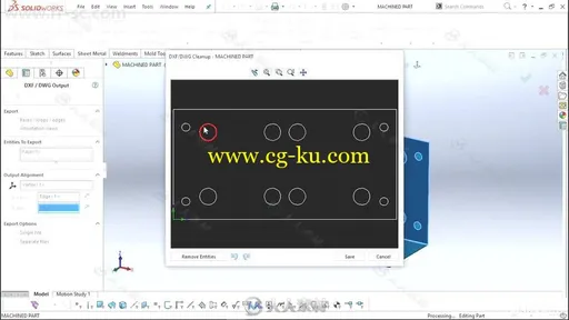 Solidworks从其他CAD软件导入写作技术训练频教程的图片5
