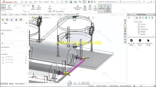 Solidworks管道管路应用设计技术训练频教程的图片3
