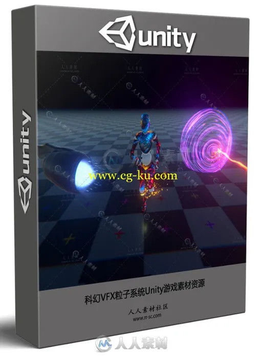 科幻VFX粒子系统Unity游戏素材资源的图片1