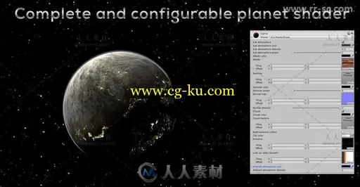 科幻世界游戏环境3D模型Unity游戏素材资源的图片3