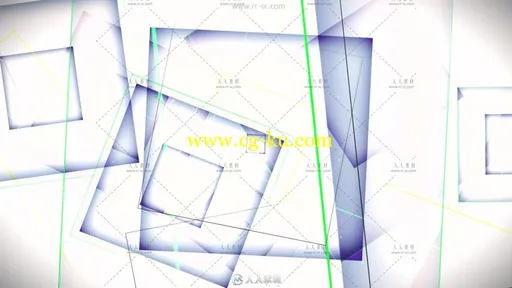 41个高清立体无缝循环转动舞台背景视频素材的图片1