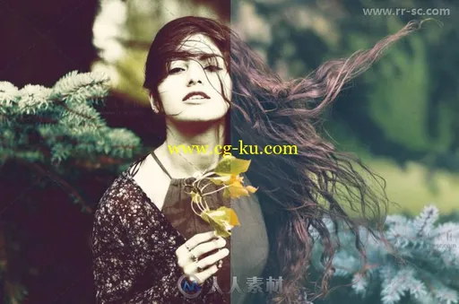 独特的深红色邪恶艺术特效PS动作的图片3