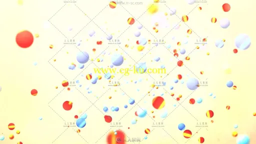 44组清新视觉光线粒子芦苇火焰各形态视频素材的图片3
