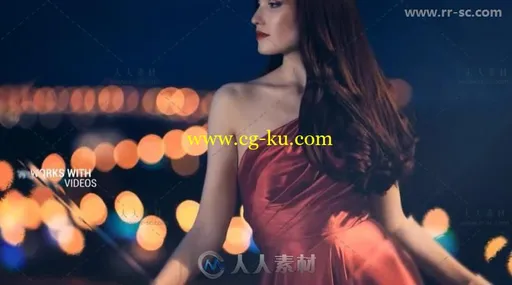 时尚优雅玻璃质感幻灯片相册动画AE模板的图片7