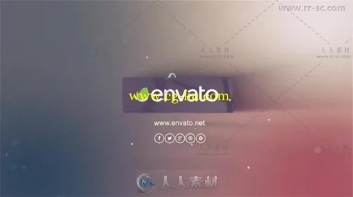 简洁时尚优雅的公司企业标志展示Logo演绎AE模板的图片2