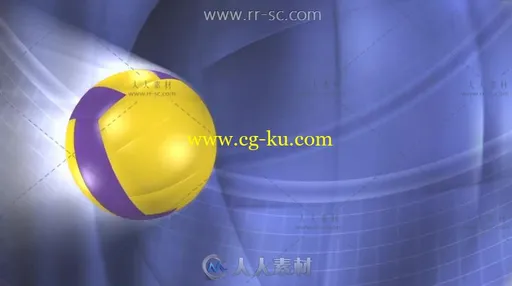 排球展示高清视频素材的图片2