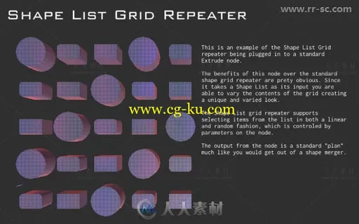 形状逻辑节点建模编辑器扩充Unity游戏素材资源的图片3