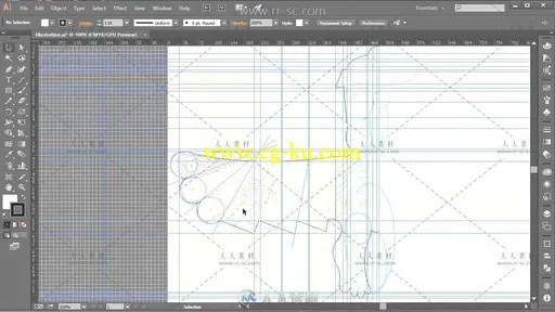 Illustration利用几何体创建艺术品视频教程的图片3