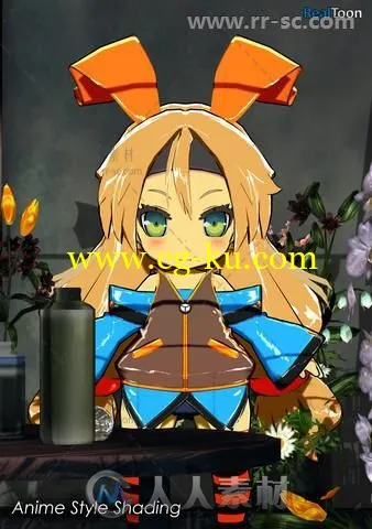 接近真正的卡通动漫着色器Unity游戏素材资源的图片4