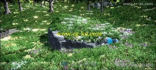 植被布置和渲染系统地形编辑器扩充Unity游戏素材资源的图片4