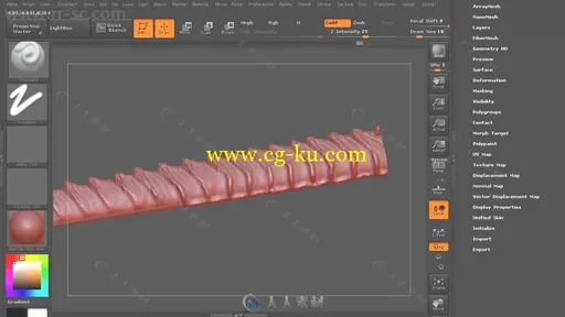 Zbrush高效实践工作流程视频教程第四季的图片1