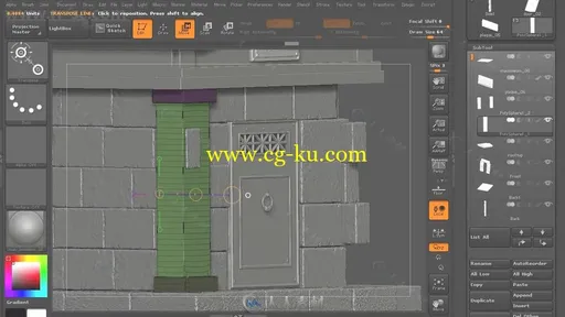 Zbrush高效实践工作流程视频教程第四季的图片2