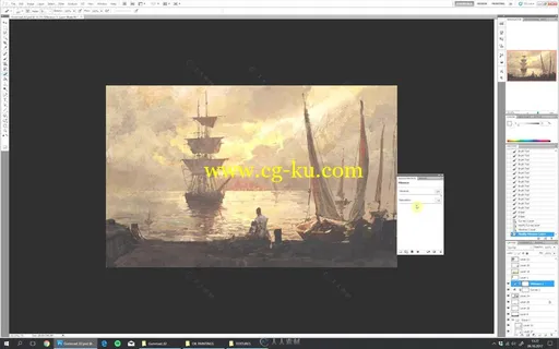 大师级油画风格数字绘画实例训练视频教程的图片5