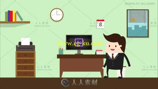 用户界面文本消息对话框生成器工具包AE模板的图片3