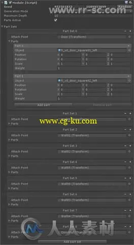 多用途随机模块生成器脚本Unity游戏素材资源的图片3