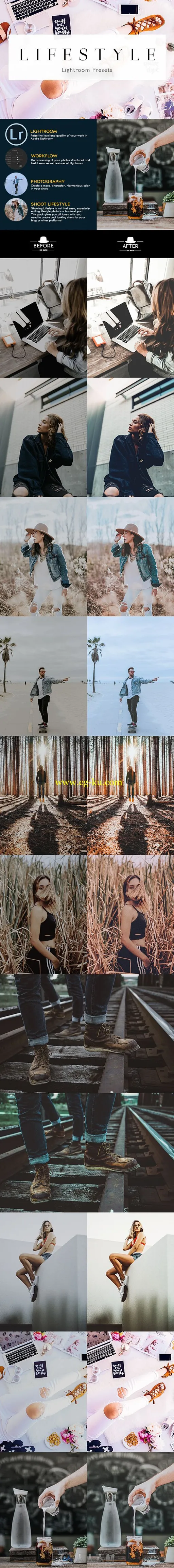 独特时髦优雅的生活方式Lightroom预设的图片2