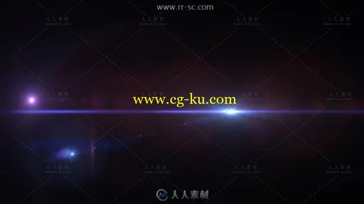 60个闪耀光斑光晕特效粒子视频素材合集的图片1