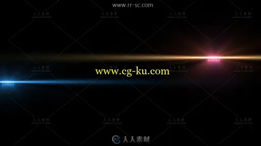 60个闪耀光斑光晕特效粒子视频素材合集的图片2