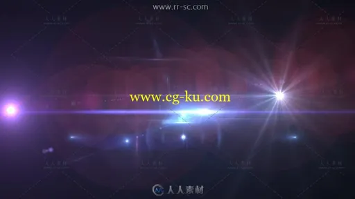 60个闪耀光斑光晕特效粒子视频素材合集的图片3