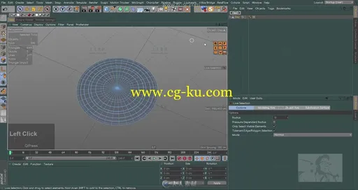 黑胶唱片建模及渲染C4D视频教程的图片3