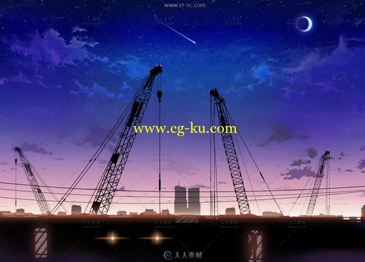 唯美游戏动漫美术原画场景素材资源的图片2