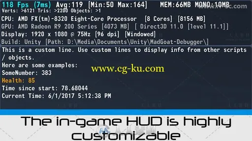 丰富的多功能调试系统GUI脚本Unity游戏素材资源的图片2