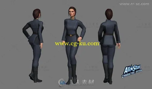 全明星人物集合人形生物角色3D模型Unity游戏素材资源的图片12