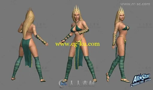 全明星人物集合人形生物角色3D模型Unity游戏素材资源的图片23