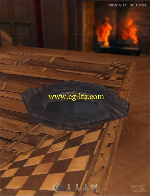 现代豪华个性的男子游戏室场景环境3D模型合辑的图片11