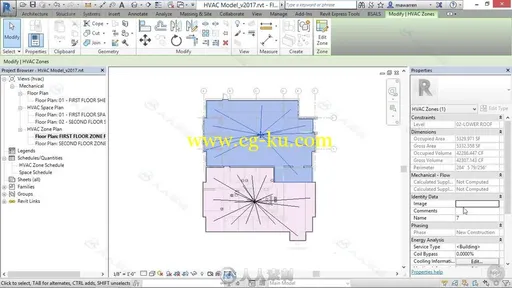Revit高级HVAC管道设计训练视频教程的图片2