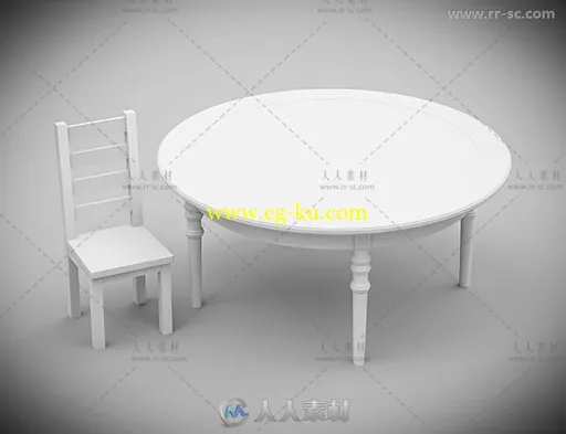 简单的西部场景环境和道具3D模型合辑的图片7