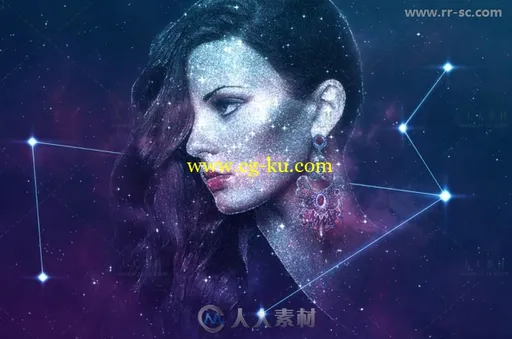 梦幻星尘十二生肖艺术特效PS动作的图片4