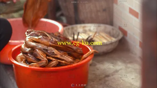 美味烤鸭制作高清实拍视频素材的图片2