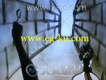 浪漫婚礼沙画故事视频素材的图片2