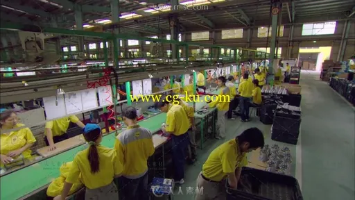 家用电器工厂生产车间宣传片实拍视频素材的图片1