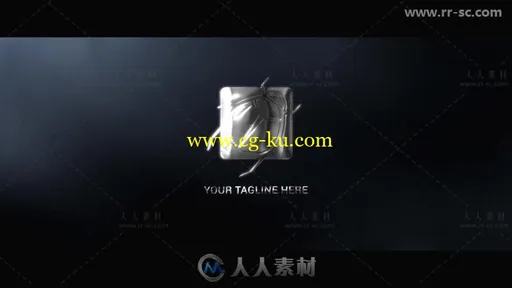 优雅神奇的魔法粒子汇聚标志展示Logo演绎AE模板的图片3