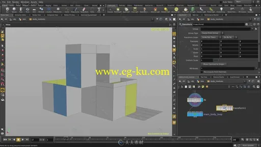 Houdini湖边小屋实例制作视频教程第四季的图片2