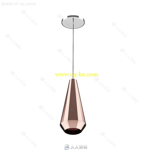 CGAxis出品30组台灯壁灯灯泡灯罩灯具3D模型合辑的图片11