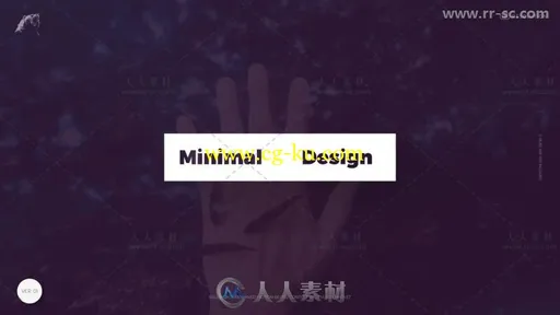 干净简单的文字字幕标题排版动画快速展示AE模板的图片3