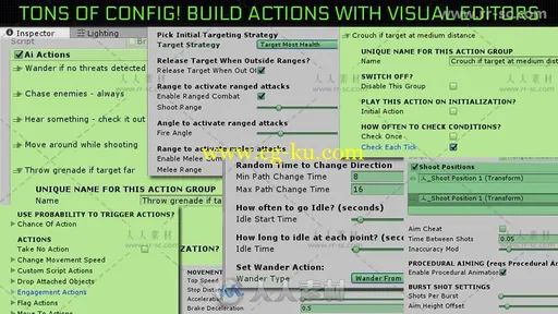 终极AI系统和作战工具包AI脚本Unity游戏素材资源的图片5