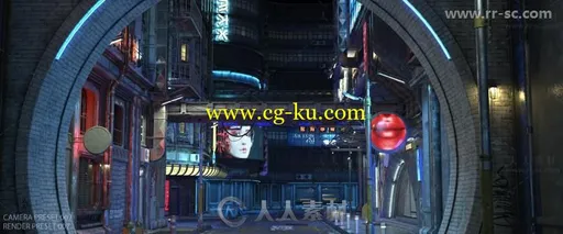 未来城市场景环境3D模型合辑的图片7