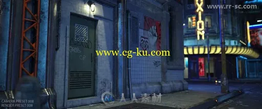 未来城市场景环境3D模型合辑的图片8