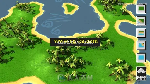 创造美丽的岛屿或地牢设计编辑器扩充Unity游戏素材资源的图片7