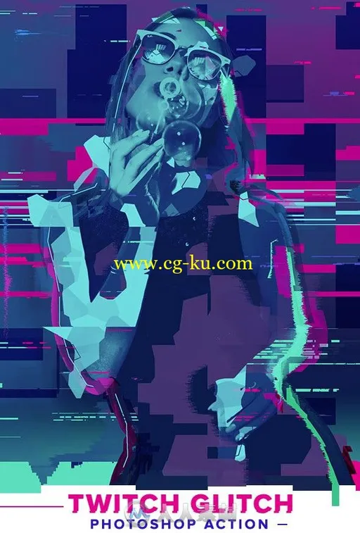 20组神奇离散概念色彩艺术特效PS动作的图片1