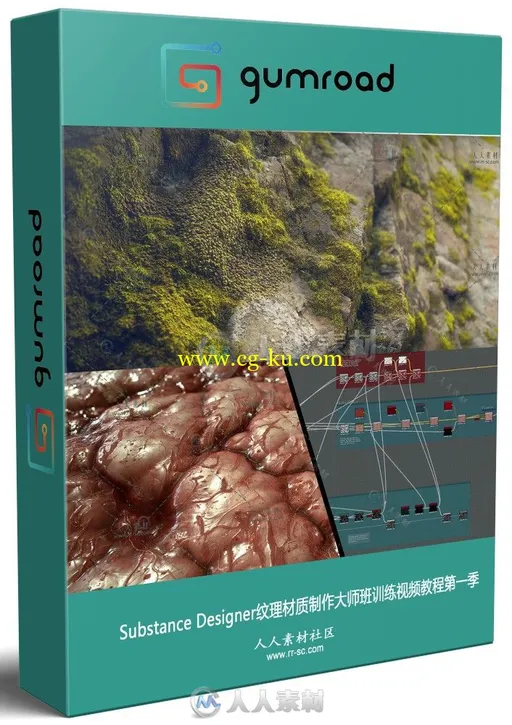 Substance Designer纹理材质制作大师班训练视频教程第一季的图片1