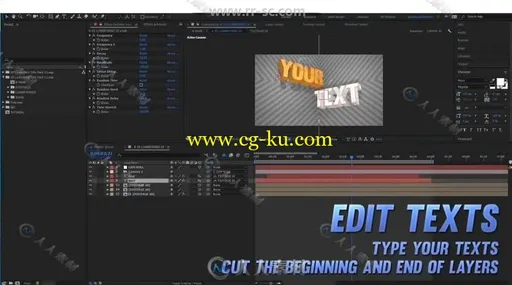 3D实用风格标题动画AE模版合集的图片8