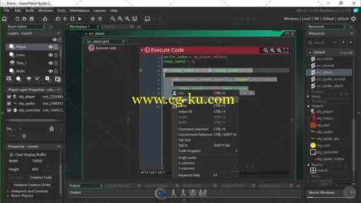 GameMaker Studio 2游戏制作初学者入门训练视频教程的图片5