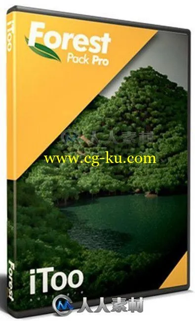 iToo ForestPack森林草丛植物生成3dsmax插件V5.4.1版的图片1