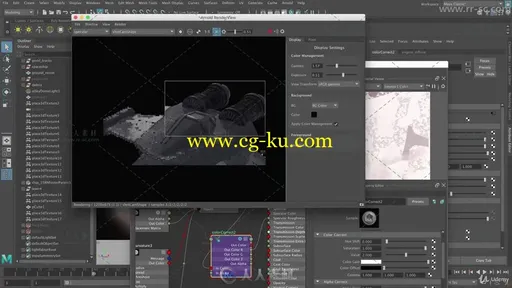 Maya 2018飞船坠毁视觉特效完整实例制作视频教程的图片12