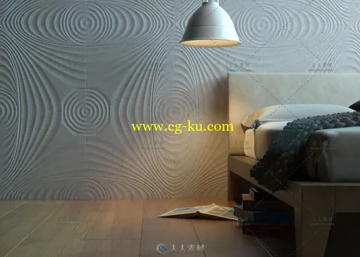 140组高品质墙壁装饰纹理材料场景3D模型合辑的图片2